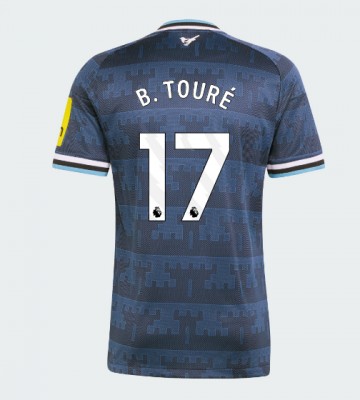 Newcastle United Bazoumana Toure #17 Replika Bortatröja 2026-27 Kortärmad